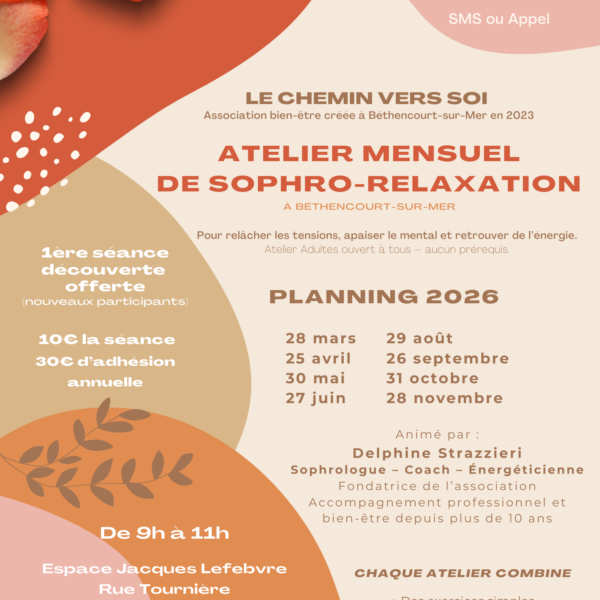Atelier mensuel de sophro-relaxation