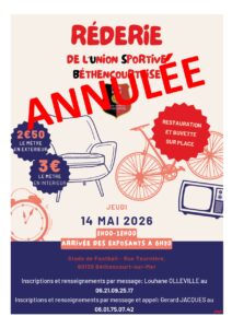 Lire la suite à propos de l’article Réderie de l&rsquo;USB annulée